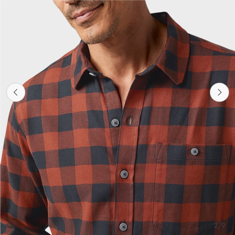 NEW WITH TAGS
Men’s Stio Lightweight Flannel Shirt